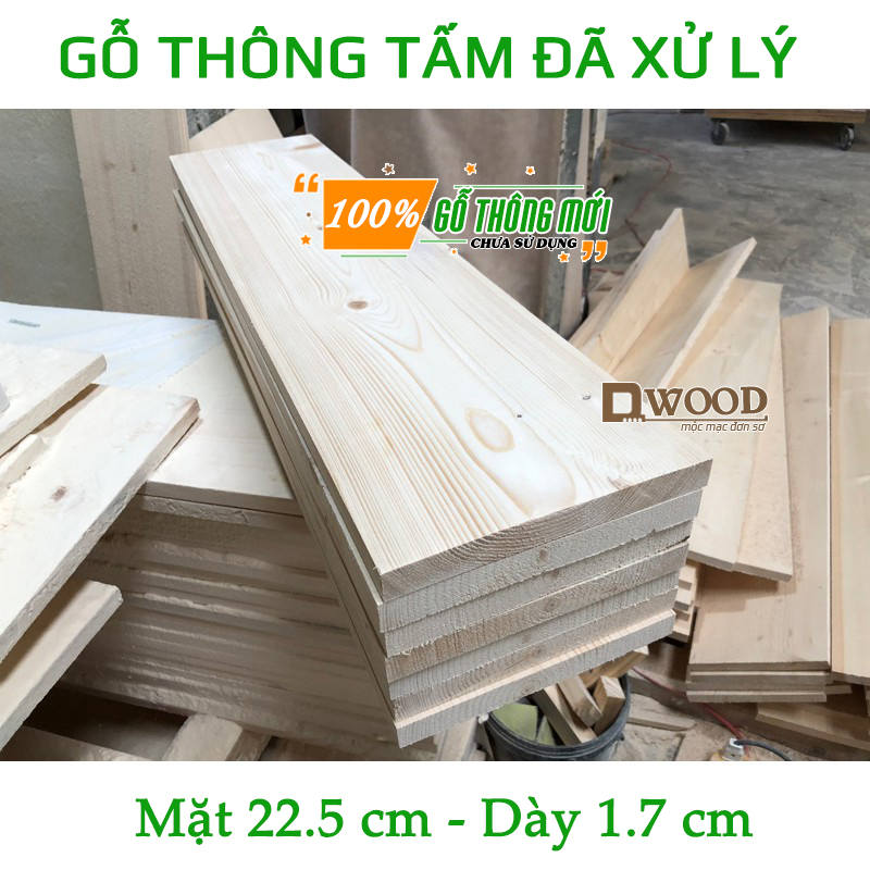 Pine Wood DWOOD 22cm Faceplate Have Treatmented Smoothly All Faceplate Length 100cm