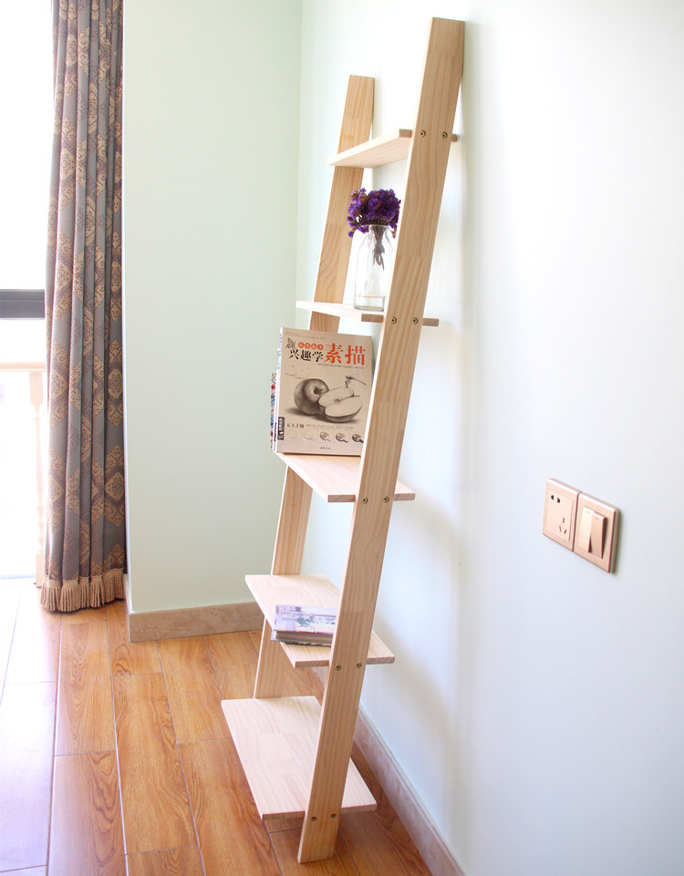 Ladder-Shelf 3F DWOOD For Decoration